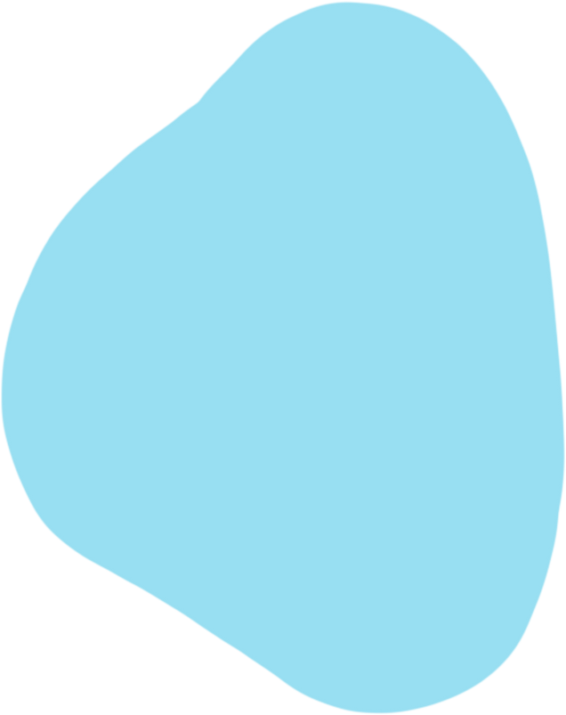 Blue Sky Blob Stain Icon
